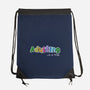 Adulting Is A Trap-None-Drawstring-Bag-NMdesign