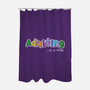 Adulting Is A Trap-None-Polyester-Shower Curtain-NMdesign