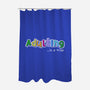 Adulting Is A Trap-None-Polyester-Shower Curtain-NMdesign