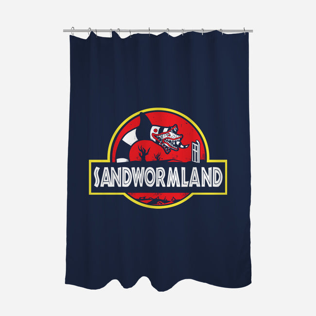 Sandwormland-None-Polyester-Shower Curtain-arace