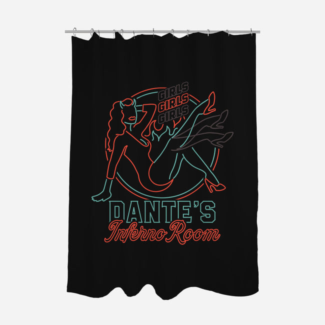 Dante Devil Girl-None-Polyester-Shower Curtain-Studio Mootant