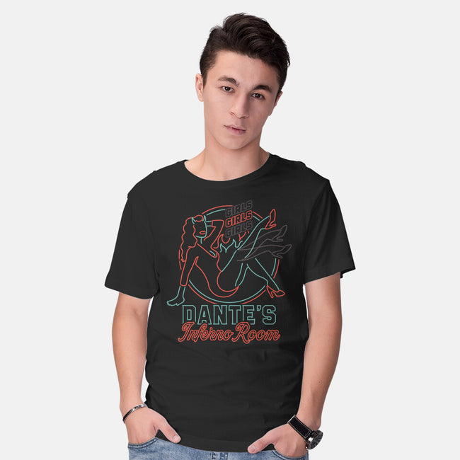 Dante Devil Girl-Mens-Basic-Tee-Studio Mootant