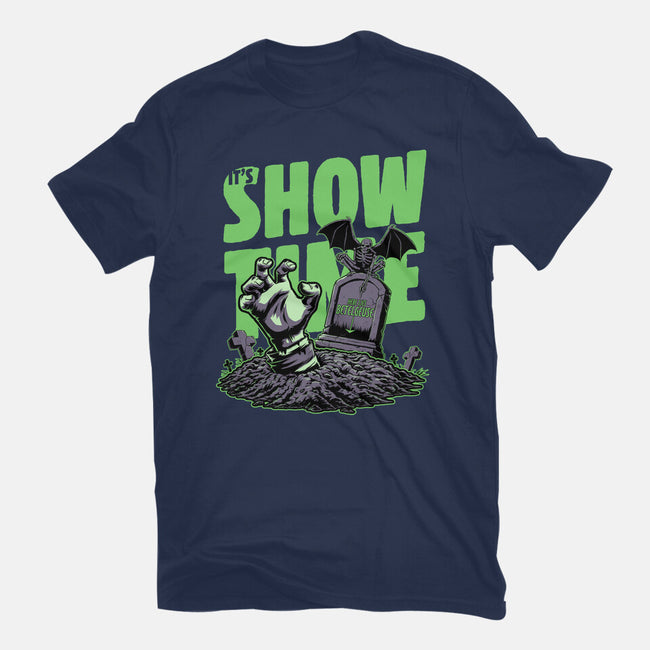 Beetle Graveyard Showtime-Mens-Basic-Tee-Studio Mootant