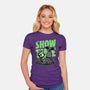 Beetle Graveyard Showtime-Womens-Fitted-Tee-Studio Mootant