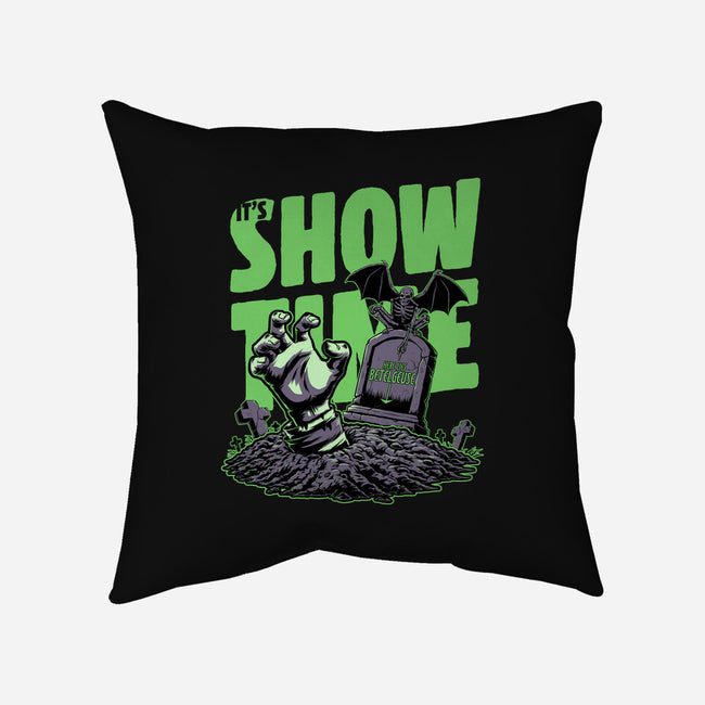 Beetle Graveyard Showtime-None-Removable Cover w Insert-Throw Pillow-Studio Mootant