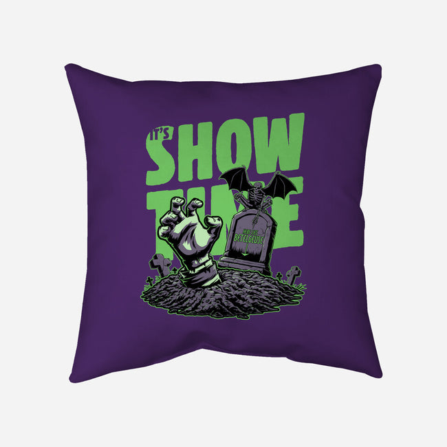 Beetle Graveyard Showtime-None-Removable Cover w Insert-Throw Pillow-Studio Mootant