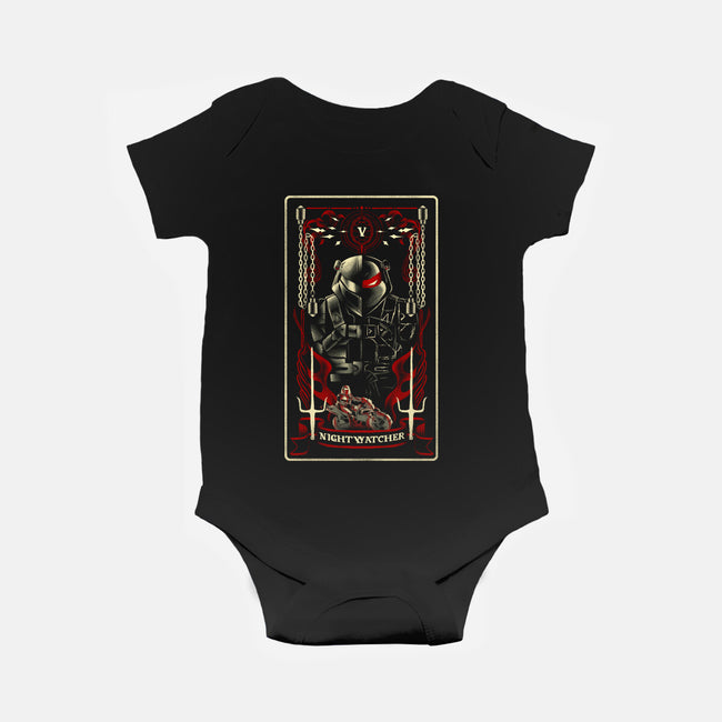 Nightwatcher Tarot Card-Baby-Basic-Onesie-naomori