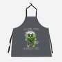 BJ Badness level-Unisex-Kitchen-Apron-paulagarcia