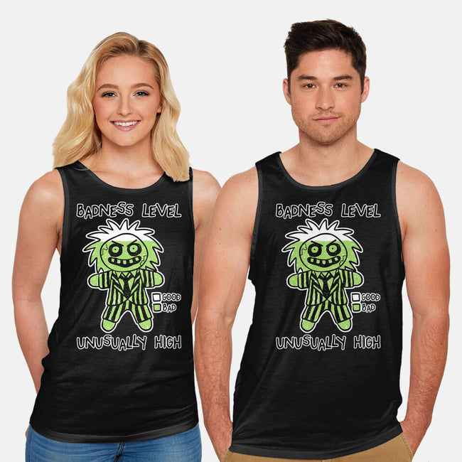 BJ Badness level-Unisex-Basic-Tank-paulagarcia