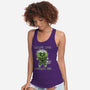 BJ Badness level-Womens-Racerback-Tank-paulagarcia