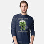 BJ Badness level-Mens-Long Sleeved-Tee-paulagarcia