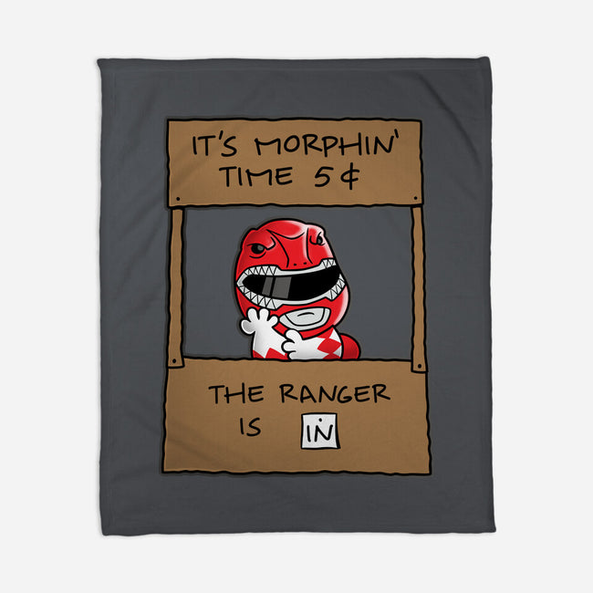 Ranger Help-None-Fleece-Blanket-Barbadifuoco