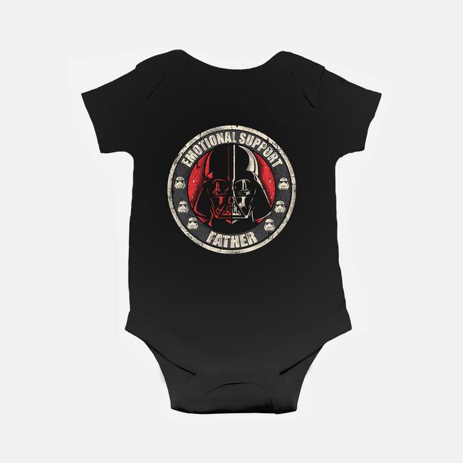 Emotional Support Father-Baby-Basic-Onesie-turborat14