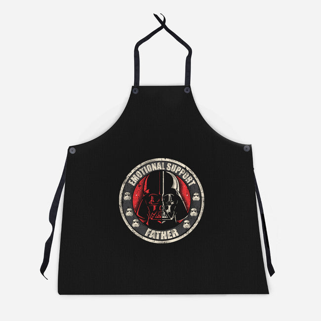 Emotional Support Father-Unisex-Kitchen-Apron-turborat14