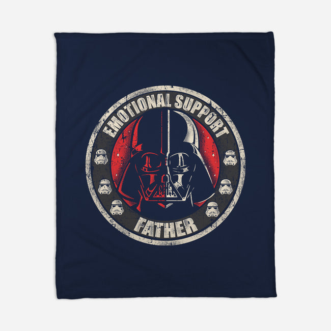 Emotional Support Father-None-Fleece-Blanket-turborat14