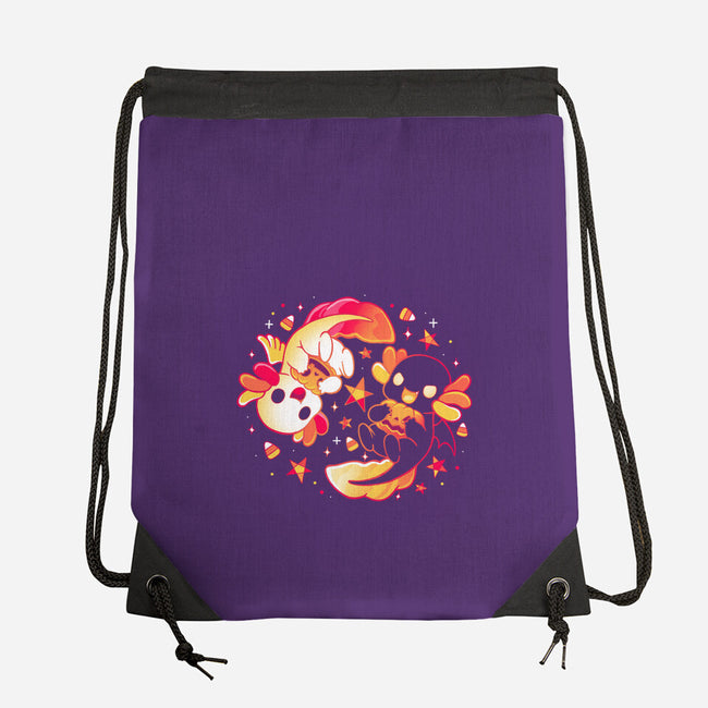 Halloween A-lotl-None-Drawstring-Bag-Vallina84