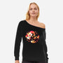 Halloween A-lotl-Womens-Off Shoulder-Sweatshirt-Vallina84