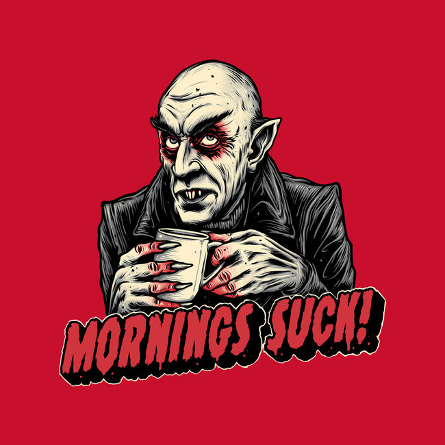 Mornings Are Sucky-Unisex-Kitchen-Apron-glitchygorilla