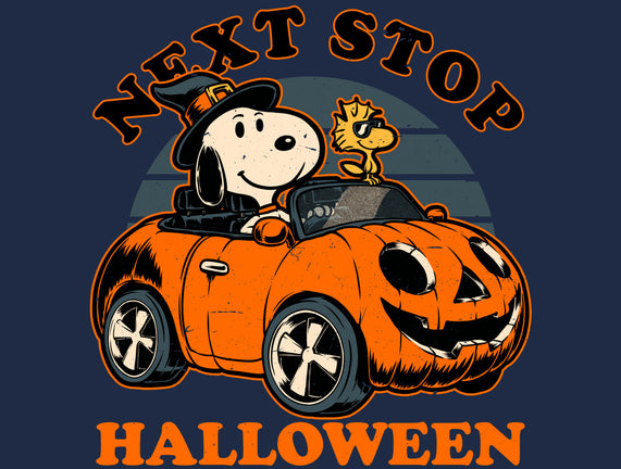 Spooky Beagle Car