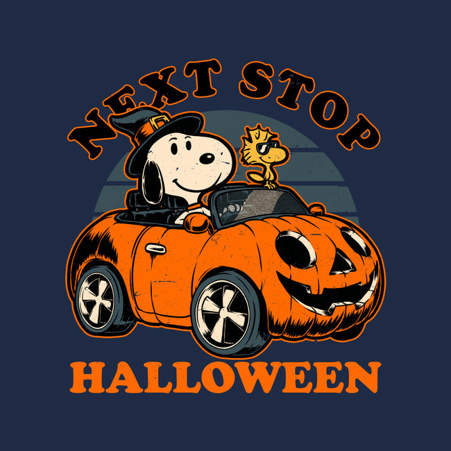 Spooky Beagle Car-Womens-V-Neck-Tee-Studio Mootant