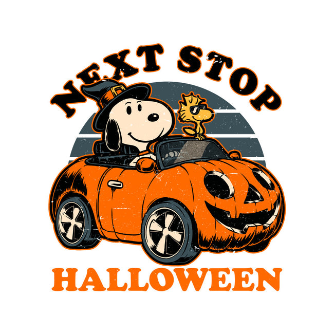 Spooky Beagle Car-Youth-Basic-Tee-Studio Mootant