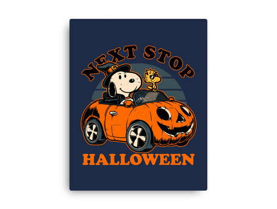 Spooky Beagle Car