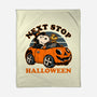 Spooky Beagle Car-None-Fleece-Blanket-Studio Mootant