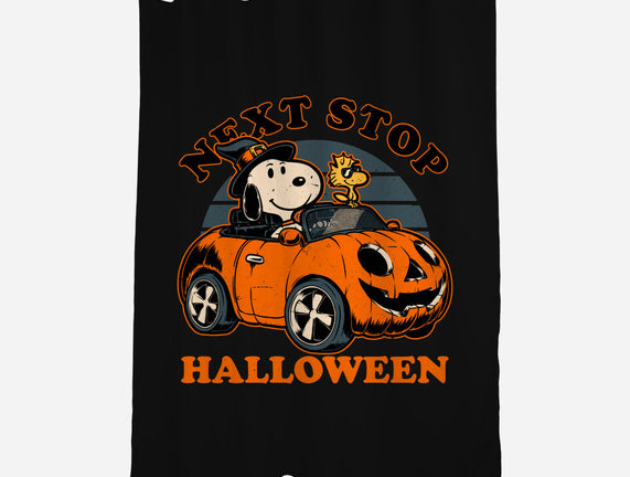 Spooky Beagle Car