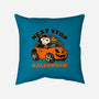 Spooky Beagle Car-None-Removable Cover w Insert-Throw Pillow-Studio Mootant