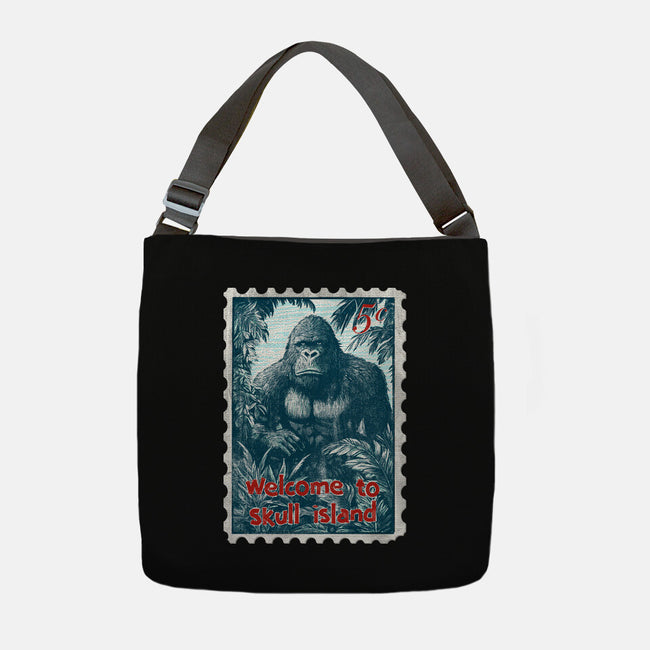 Welcome To Skull Island-None-Adjustable Tote-Bag-kharmazero