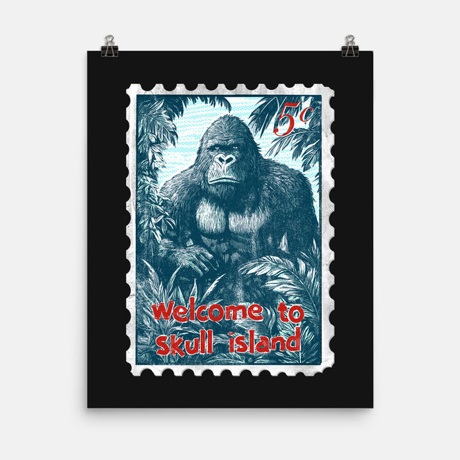 Welcome To Skull Island-None-Matte-Poster-kharmazero