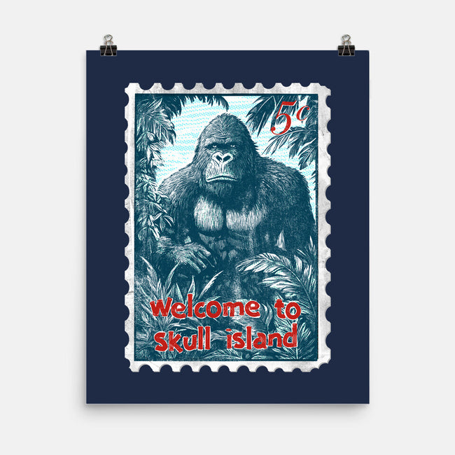 Welcome To Skull Island-None-Matte-Poster-kharmazero