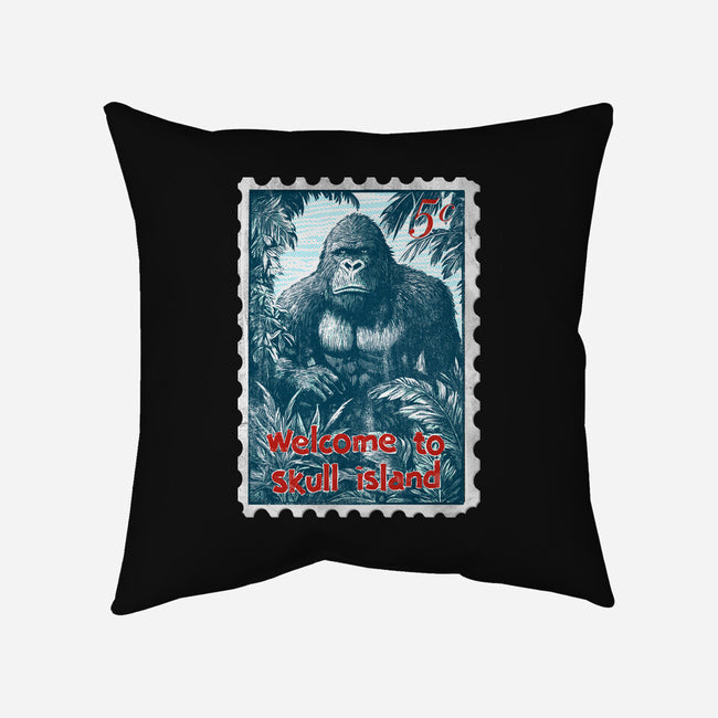 Welcome To Skull Island-None-Removable Cover w Insert-Throw Pillow-kharmazero