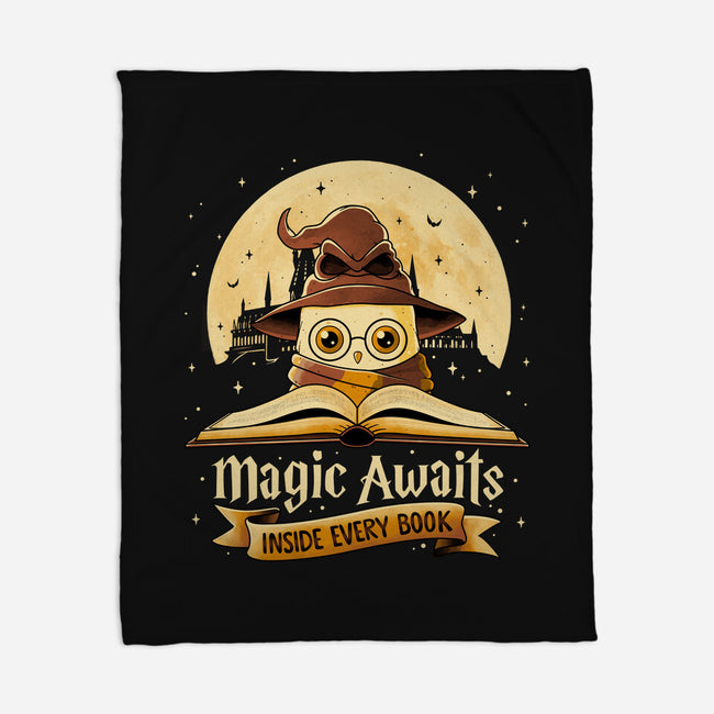 The Magic Inside-None-Fleece-Blanket-retrodivision