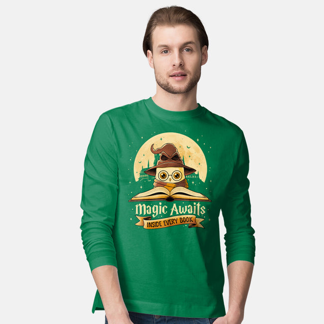 The Magic Inside-Mens-Long Sleeved-Tee-retrodivision