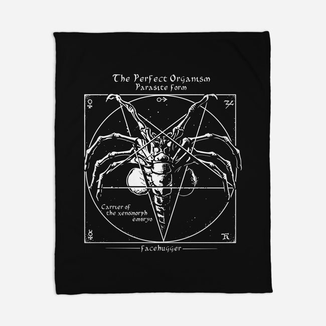 Alien Pentagram-None-Fleece-Blanket-daobiwan