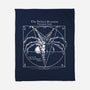 Alien Pentagram-None-Fleece-Blanket-daobiwan