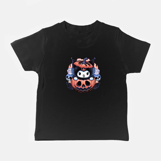 Cute Little Pumpkin-Baby-Basic-Tee-glitchygorilla