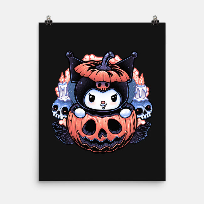 Cute Little Pumpkin-None-Matte-Poster-glitchygorilla