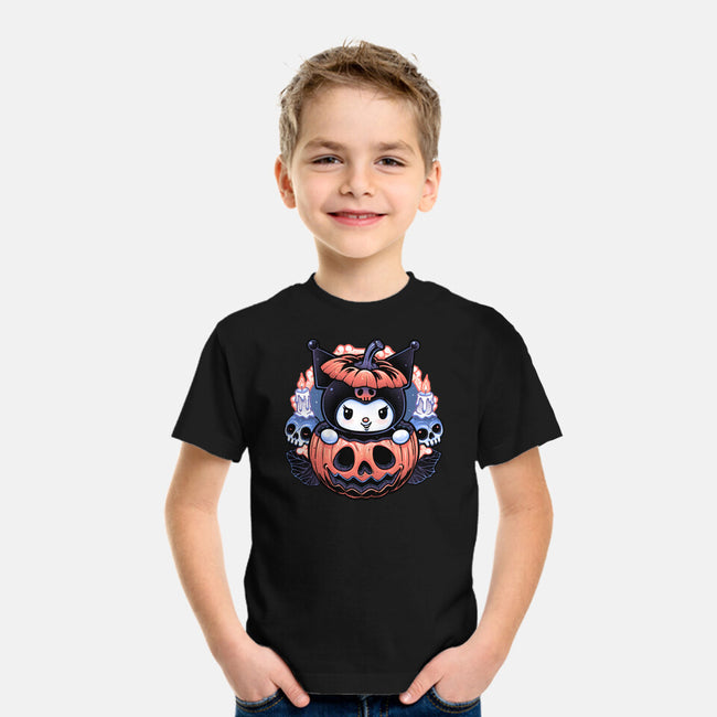 Cute Little Pumpkin-Youth-Basic-Tee-glitchygorilla