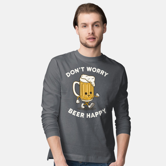 Beery Happy-Mens-Long Sleeved-Tee-Melonseta