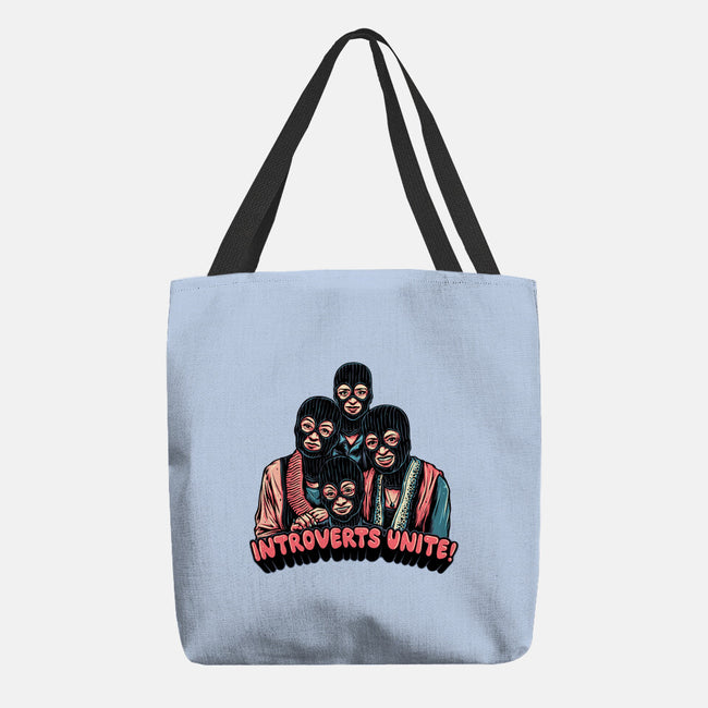 Introverts Unite-None-Basic Tote-Bag-glitchygorilla