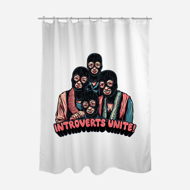 Introverts Unite-None-Polyester-Shower Curtain-glitchygorilla