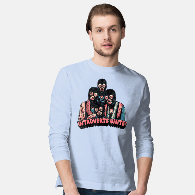 Introverts Unite-Mens-Long Sleeved-Tee-glitchygorilla