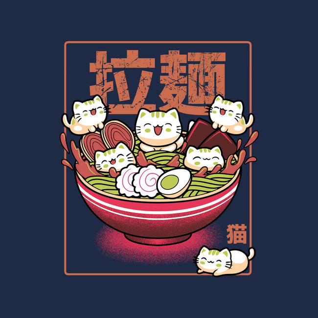 Neko And Ramen-Mens-Long Sleeved-Tee-Astrobot Invention