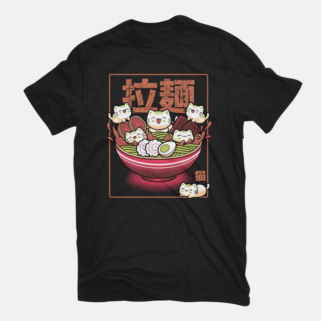 Neko And Ramen-Mens-Basic-Tee-Astrobot Invention