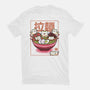 Neko And Ramen-Unisex-Basic-Tee-Astrobot Invention