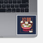 Neko And Ramen-None-Glossy-Sticker-Astrobot Invention