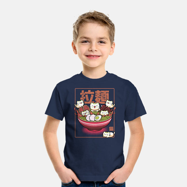 Neko And Ramen-Youth-Basic-Tee-Astrobot Invention