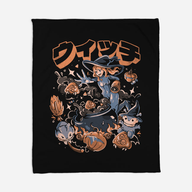 Spooky Hunter-None-Fleece-Blanket-eduely